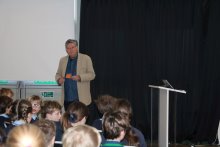 An inspiring visit from Wolfgang Grulke! An inspiring visit from Wolfgang Grulke!